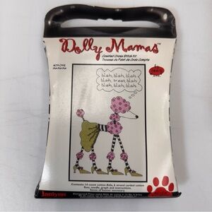 Dolly Mamas Counted Cross Stitch Kit Blah Blah Blah #019-0443 6" X 10”